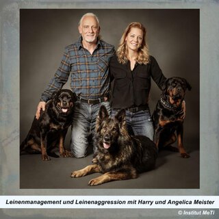 &bdquo;Leinenmanagement und Leinenaggression&ldquo; - 3-Tagesworkshop Themenabend und Praxisseminar - mit Harry und Angelica Meister