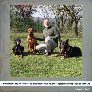 Hunderecht und Wesenstest bei Listenhunden in Bayern mit Jürgen Fuhrmann
