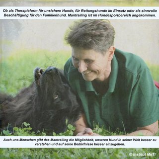 Mantrailing Einsteiger Seminar - Hunde auf der Spurensuche - Wochenend-Seminar mit Dr. Aliki Busse und Gaby Busse-Kilger